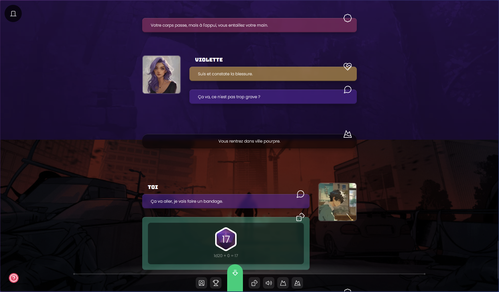 Work in progress on Minimal Roleplay